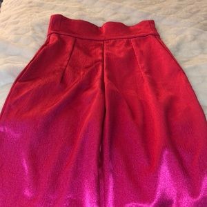 Zara Hot pink Flare pants.